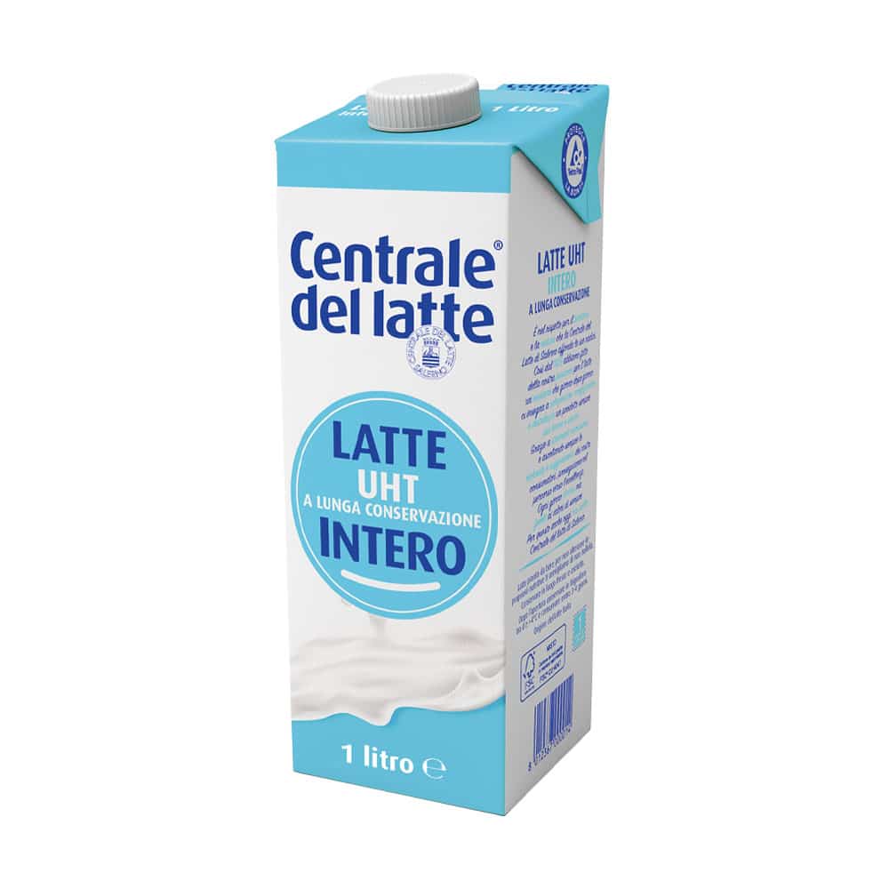 Latte intero UHT 1L - Centrale del Latte di Salerno