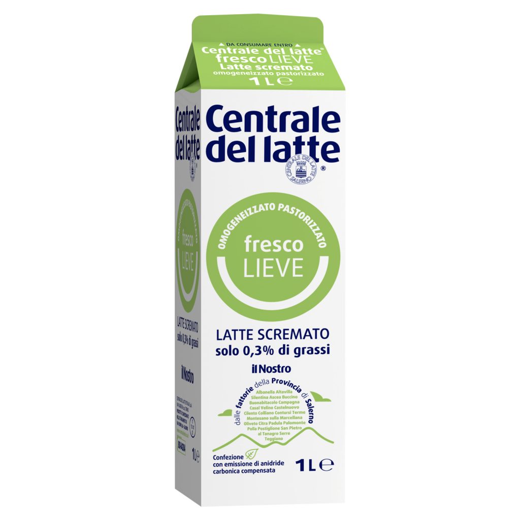 Latte fresco pastorizzato totalmente scremato  “Fresco Lieve” 1L