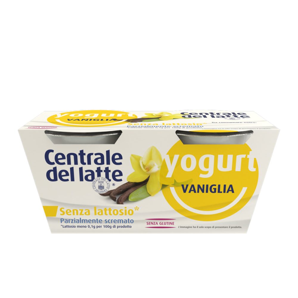 Yogurt delattosato parzialmente scremato vaniglia - Centrale del Latte di  Salerno