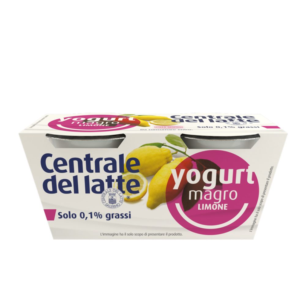 Yogurt magro limone - Centrale del Latte di Salerno